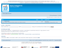 Tablet Screenshot of forum.npseo.pl