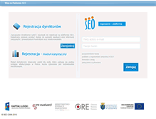 Tablet Screenshot of platforma.npseo.pl